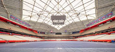 Syracuse University Carrier Roof Dome Crown Truss Joists Structure thumb